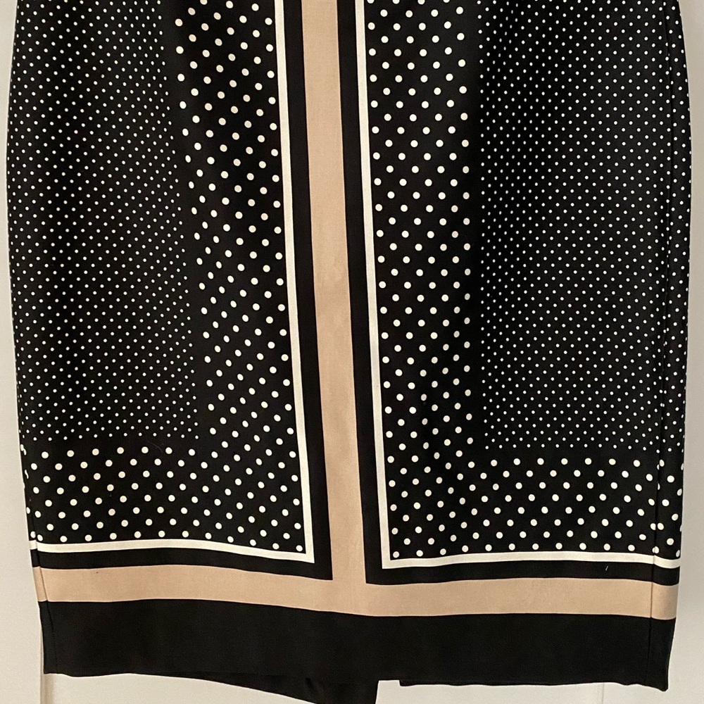 Ann Taylor Polka Dot Pencil Skirt